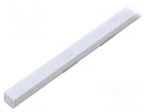 Profiles for LED modules | white | recessed | natural | L: 1m