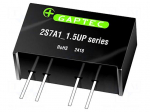 Converter: DC/DC | 2W | Uin: 12VDC | Uout: 12VDC | Iout: 167mA | SIP7 | THT