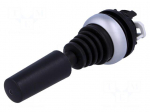 Switch: joystick | Stabl.pos: 1 | 22mm | black | Illumin: none | IP66