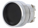 Switch: push-button | Stabl.pos: 1 | 22mm | black | Illumin: none | IP66