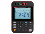 Meter: insulation resistance | LCD | VAC: 30&divide;750V | VDC: 30&divide;1000V