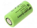 Re-battery: Ni-MH | SC | 1.2V | 3000mAh | &Oslash;23x43mm | 0.3A | 1pcs.