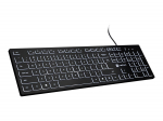 Natec | Herring Glow | Keyboard | Wired | US | Black