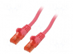 Patch cord | U/UTP | Cat 6 | RJ45 plug,both sides | stranded | CCA | 5m