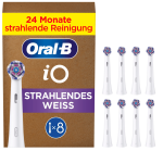 ORAL‑B iO Radiant White Replacement Brush Heads White 8 pcs