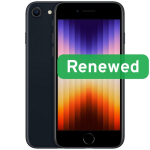 Apple Renewed Grade B | Apple iPhone SE (2022) | Midnight | 4.7 " | Retina IPS | 64 GB | 5G | iOS | N