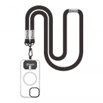 OBAL:ME NeckTag Trio Rope for Mobile Phone / black