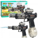 M&auml;nguala | PC | Konsoolid | Tarvikud // M&auml;nguasjad ja m&auml;ngud lastele // Elektryczny Karabin Pistolet Na Wodę Automatyczny Czarny Zasięg 7-9m 350 ml