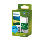 PHILIPS LED stikla 25W P45 E27 2700K matēta ultra energoefektīva spuldze 8721103052230 929004585701