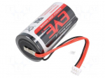 Battery: lithium | 3.6V | D | JST PHR4 socket | 19000mAh