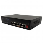 PoE switch 4x Gigabit PoE+2x Gigabit UPLINK, 65W