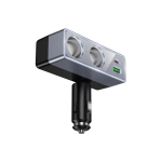Hoco Z65B car charger 1xUSB A + 1xUSB C+2x cigarette lighter ports PD QC3.0 max 240W/24V