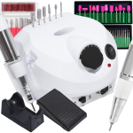 Isikliku hoolduse tooted // Personal hygiene products // Frezarka do paznokci manicure pedicure żel hybryda 65w mocna+frezy zestaw - ur188