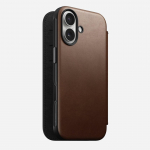 Nomad NM014209858 mobile phone case 16 cm (6.3") Folio Brown