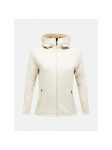 Bluza PEAK PERFORMANCE W Rider Essentials Zip Hood piaskowy - M
