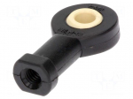 Ball joint | &Oslash;hole: 6mm | Thread: M6 | Mat: igumid G | Pitch: 1,0 | L: 40mm