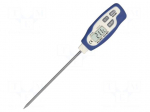 Meter: temperature | LCD | -40&divide;250&deg;C | Accur: &plusmn;2&deg;C | Resol: 0.1&deg;C | IP65