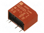 Converter: DC/DC | 1W | Uin: 4.5&divide;5.5VDC | Uout: 12VDC | Iout: 84mA | PCB