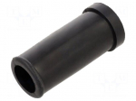 Strain relief | caoutchouc | L: 97mm | -20&divide;80&deg;C | &Oslash;cable: 30mm | black