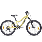 Laste jalgratas Rock Machine Storm 20 Sulfur Yellow (Ratta suurus: 20 Raami suurus: 9)