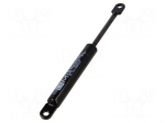 Gas spring | mounting holes | L: 185mm | &Oslash;out: 15mm | Piston diam: 6mm