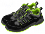 Boots | Size: 44 | black-green | slip,perforation,impact