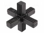 Mounting coupler | for profiles | Mat: polyamide | -30&divide;100&deg;C | I: 56mm