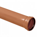 PVC pipe 110x3,2 T8; 0,5m Wavin
