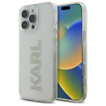 Karl Lagerfeld KLHCP16XHKLSTDCT Hardcase IML Rhinestones Logo for iPhone 16 Pro Max 6.9" / transparent