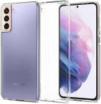 Spigen Liquid Crystal silikona aizsargapvalks priek&scaron; Samsung G996 Galaxy S21 Plus 5G caurspīdīgs