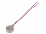 Motor: DC | vibration | 2.4&divide;3.5VDC | 120mA | 8x3.4mm | 14500rpm