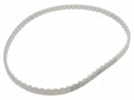 Timing belt | AT10 | W: 10mm | H: 5mm | Lw: 700mm | Tooth height: 2.5mm