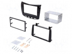 Radio mounting frame | Lancia | 2 DIN | black gloss