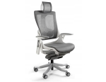 Wau 2 NW41 office chair, charcoal/white mesh