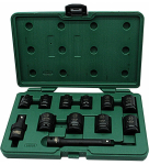 SATA IMPACT SOCKET SET 1/2" 12pcs.