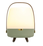 Kooduu Lite-up Play 2.0 Mono portable speaker Green, White, Wood 10 W