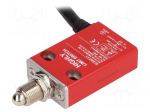 Limit switch | pin plunger &Oslash;8mm and additional fixation | 5A