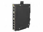 Industrial module: switch Ethernet | unmanaged | 9&divide;60VDC | RJ45