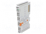 Industrial module: supply terminal | 24VDC | -25&divide;60&deg;C | IP20