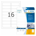HERMA tekstiil- ja nimetiketid A4 88,9x33,8mm White 320 tk.