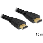 Delock kaabel High Speed HDMI Ethernetiga, HDMI A pistik > HDMI A pistik 15 m