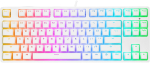 Rampage mechaniczna TKL GHOST Huano Red Switch biała