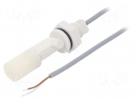 Sensor: liquid level | -20&divide;130&deg;C | Output conf: SPST-NO | lead 0,5m