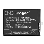 4100 mAh for Huawei HB446589EFW