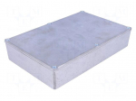 Enclosure: multipurpose | X: 118mm | Y: 187mm | Z: 38mm | aluminium
