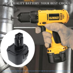 1500 mAh for DeWalt DC9062,DC9071,DC9091,DC9096,DC9099,DE9036,DE9037,DE9038,DE9039,DE9061