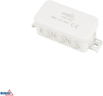 PUSZKA INSTALACYJNA NATYNKOWA 85x45x37MM IP55 8P JASNOSZARA E04-PI08-IP55