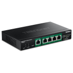 Switch TRENDnet 5-pordiline Gigabit PoE++ toitega hallatav l&uuml;liti PoE PT