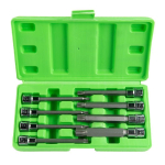 3/8" PIKKUS 110 MM T&Auml;HIKKUJULINE "TORX" PEAGA P&Auml;&Auml;SUDE KOMPLEKT, 8 TK DS1233