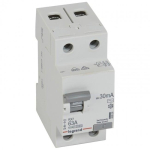 Noplūdes strāvas automātslēdzis 402026 30mA 2P 63A AC type